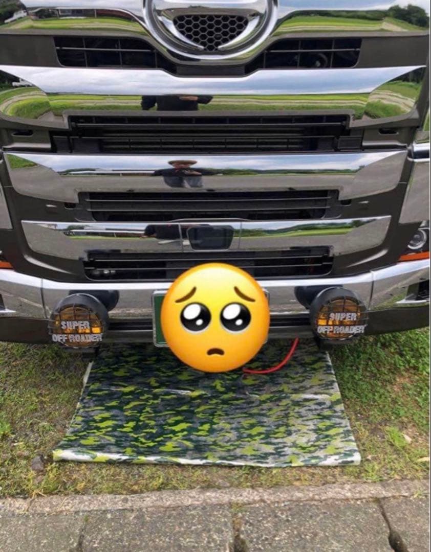 17プロフィア用フォグランプステーリップlow用