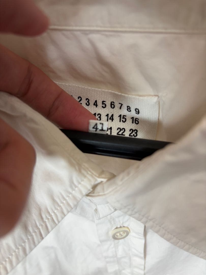 Maizon Margiela ホワイトシャツ・ロングテール