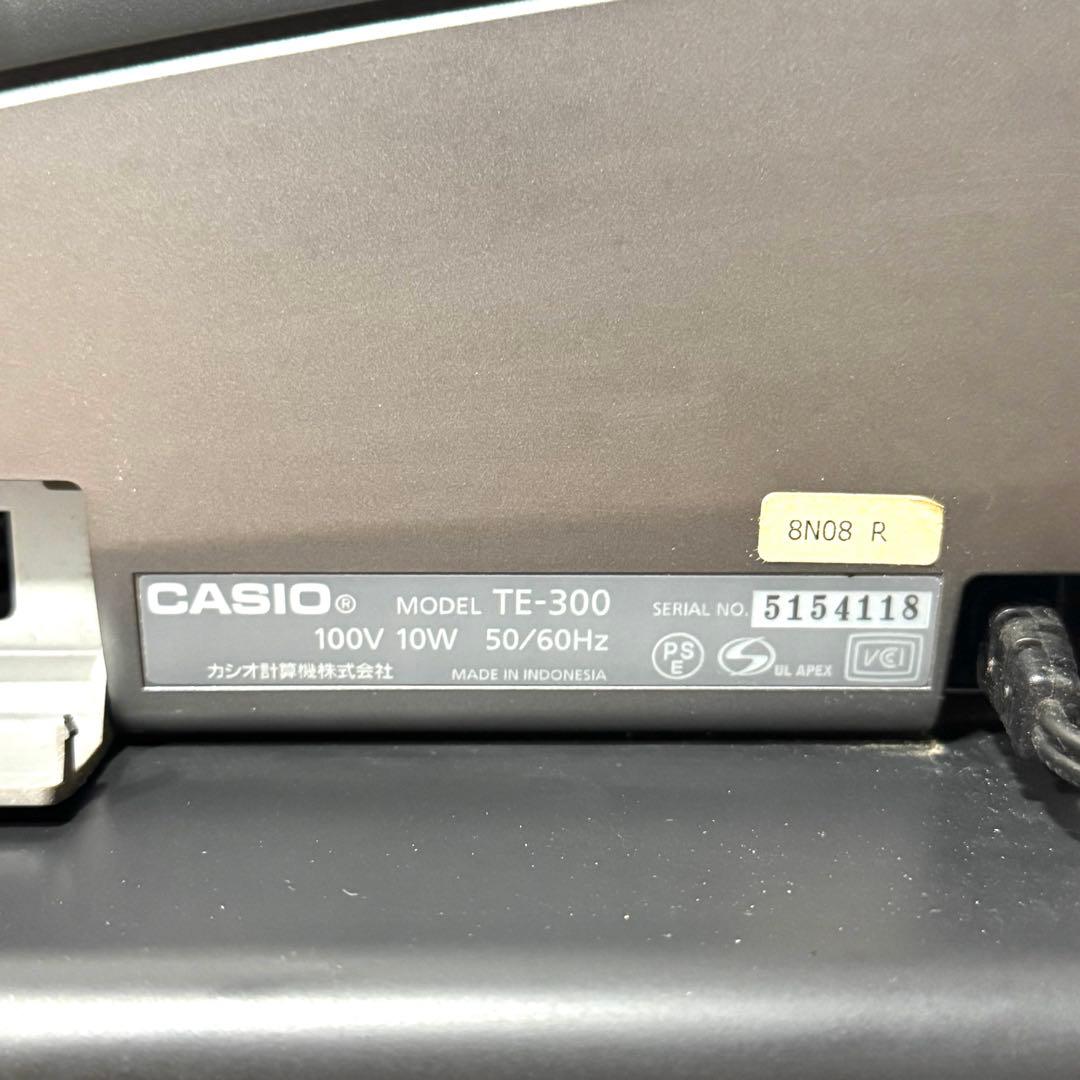 CASIO カシオ TE-300 レジスター