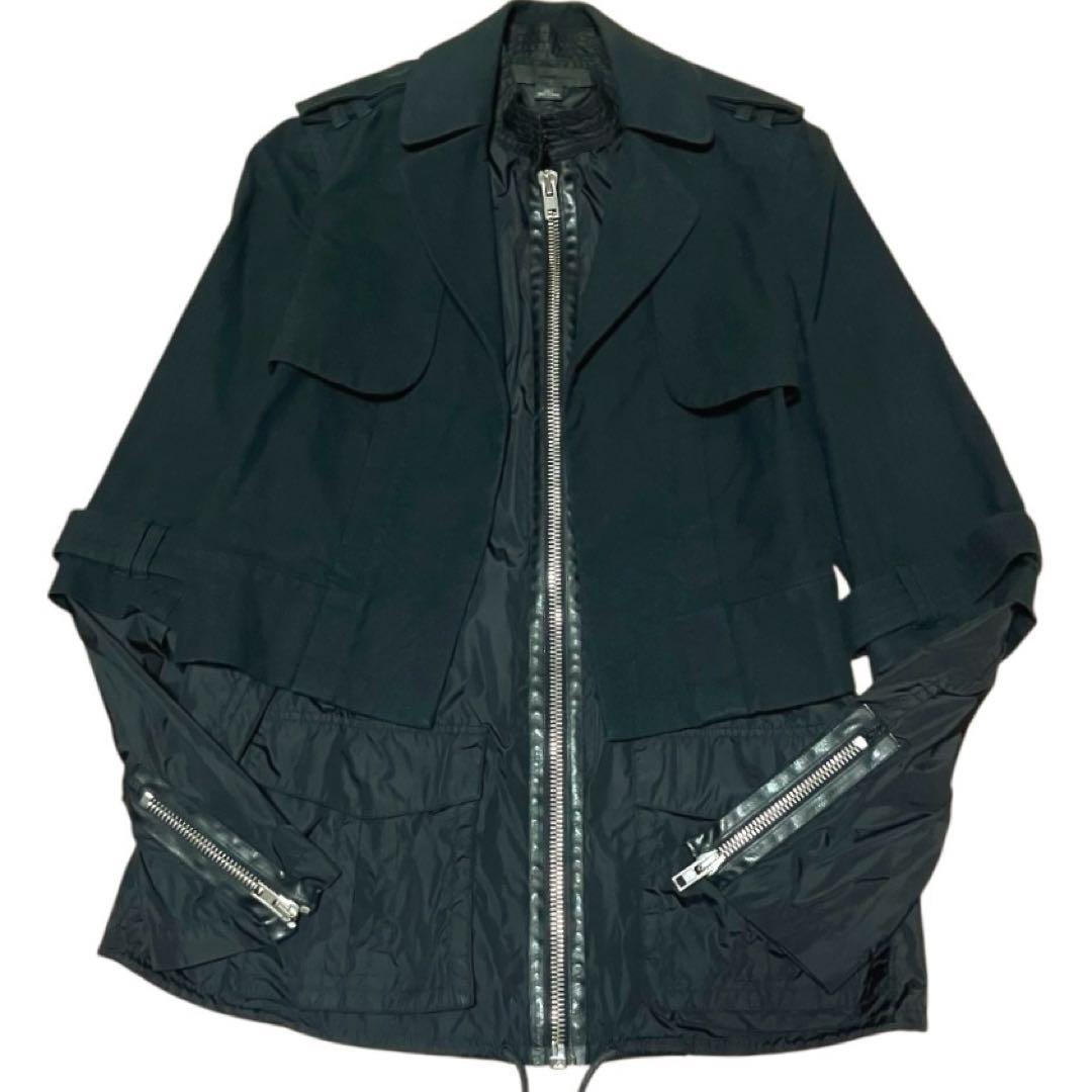 【希少】コレクション　アレキサンダーワン　ジャケット　異素材ドッキング　y2k