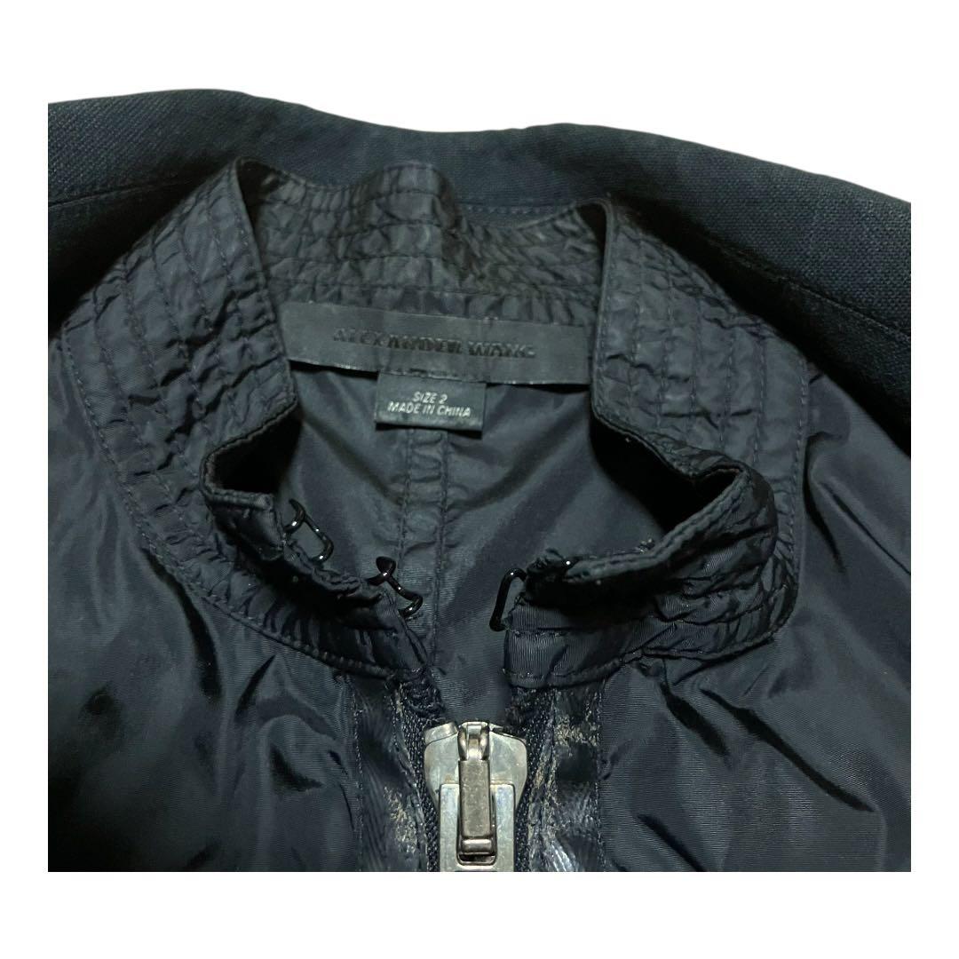 【希少】コレクション　アレキサンダーワン　ジャケット　異素材ドッキング　y2k