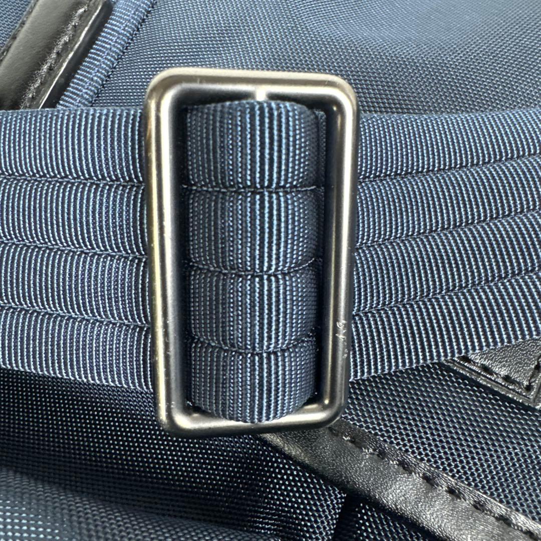 【美品✨】ポロ ラルフローレン メッセンジャーバッグ ショルダー レザー 紺系