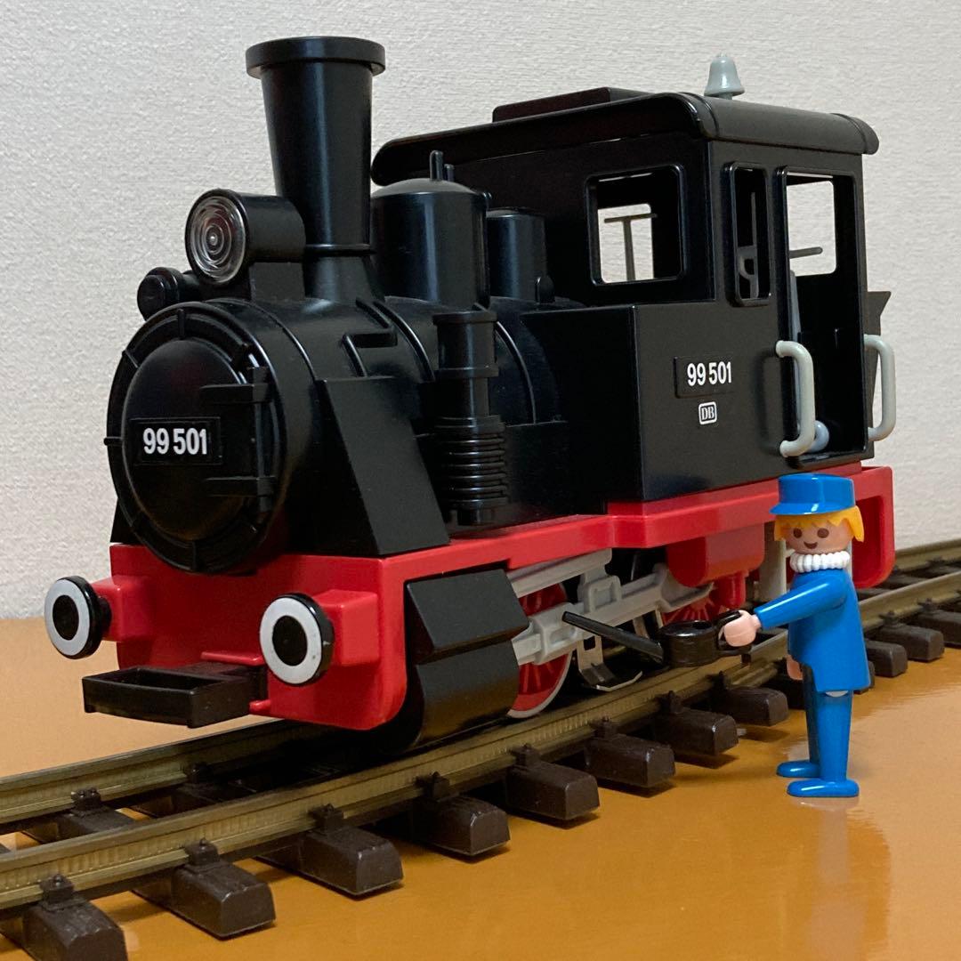 古いプレイモビル　客車列車セット