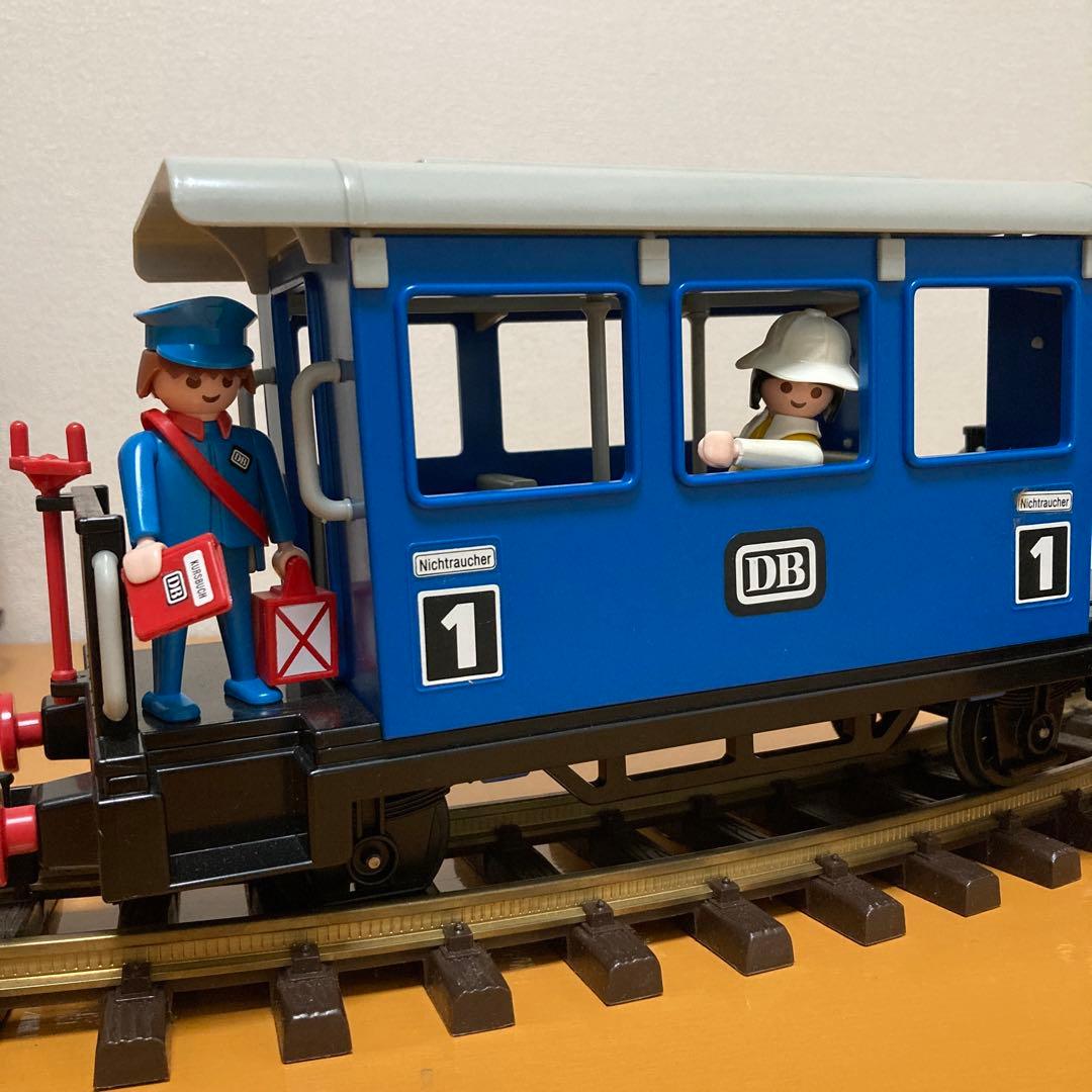 古いプレイモビル　客車列車セット