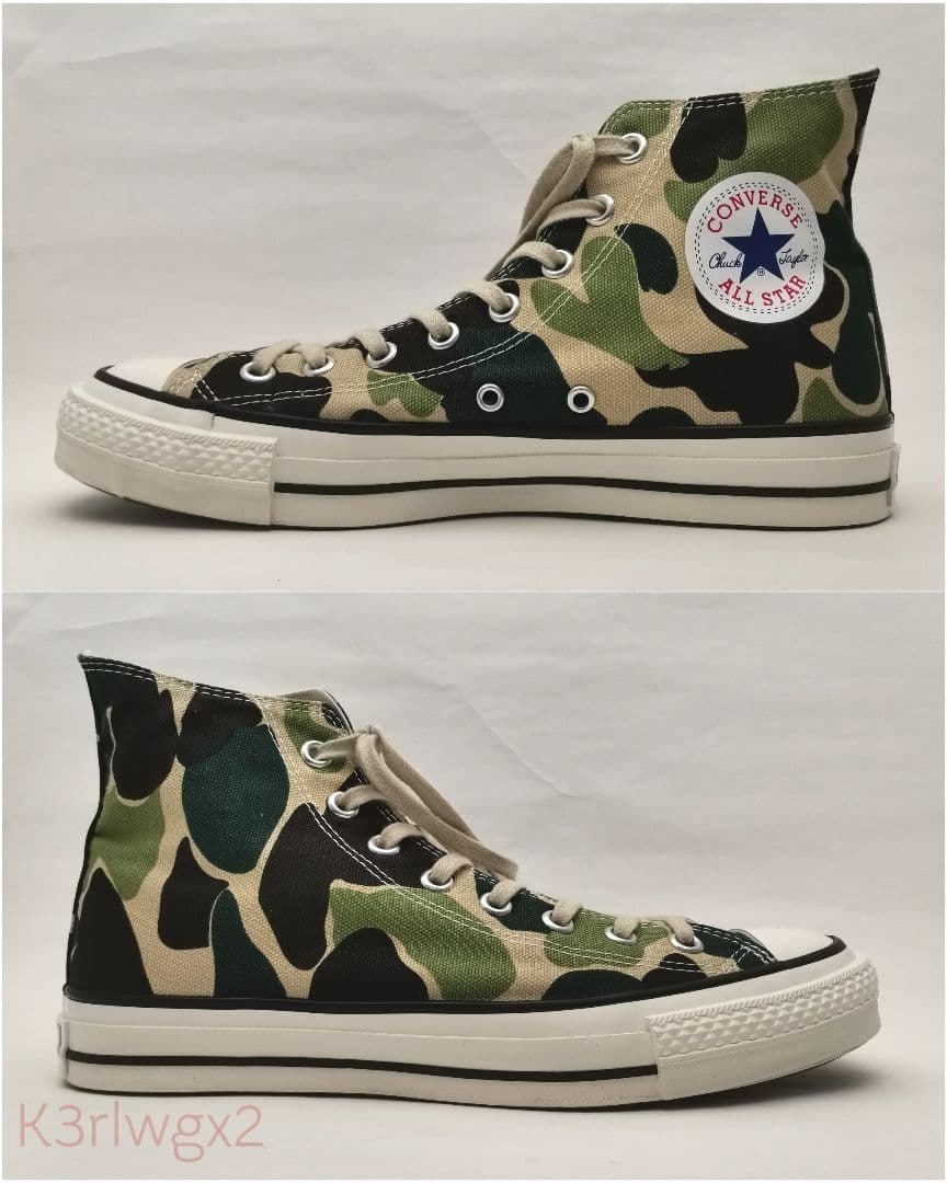 日本製 CONVERSE ALL STAR J 83 CAMO HI コンバース