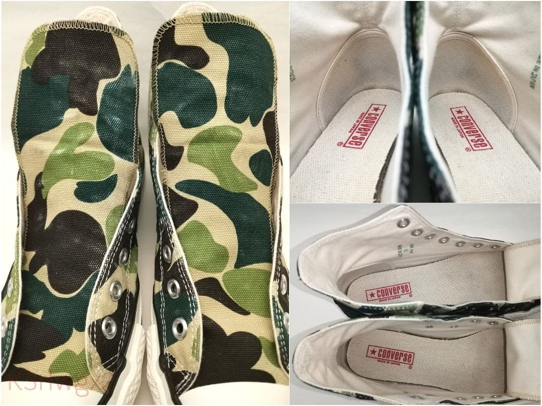 日本製 CONVERSE ALL STAR J 83 CAMO HI コンバース