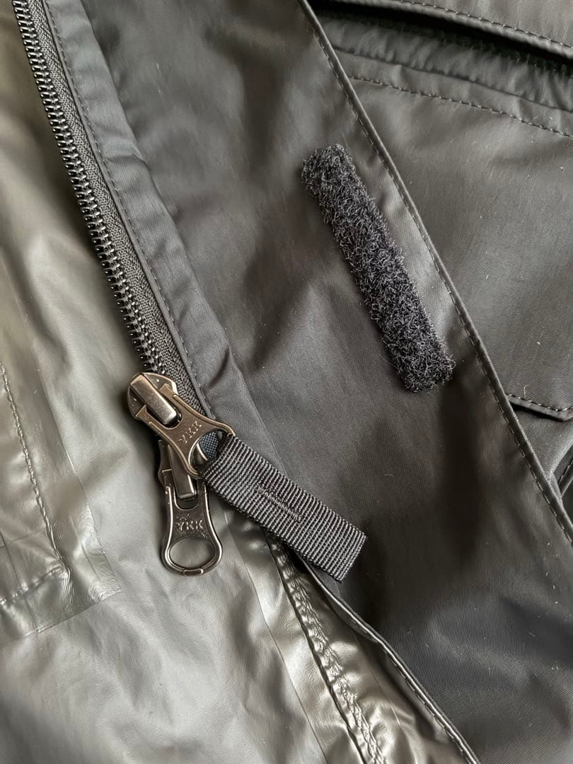 THENORTHFACE ウーロスフィールドユーティリティポンチョ 黒 雨具