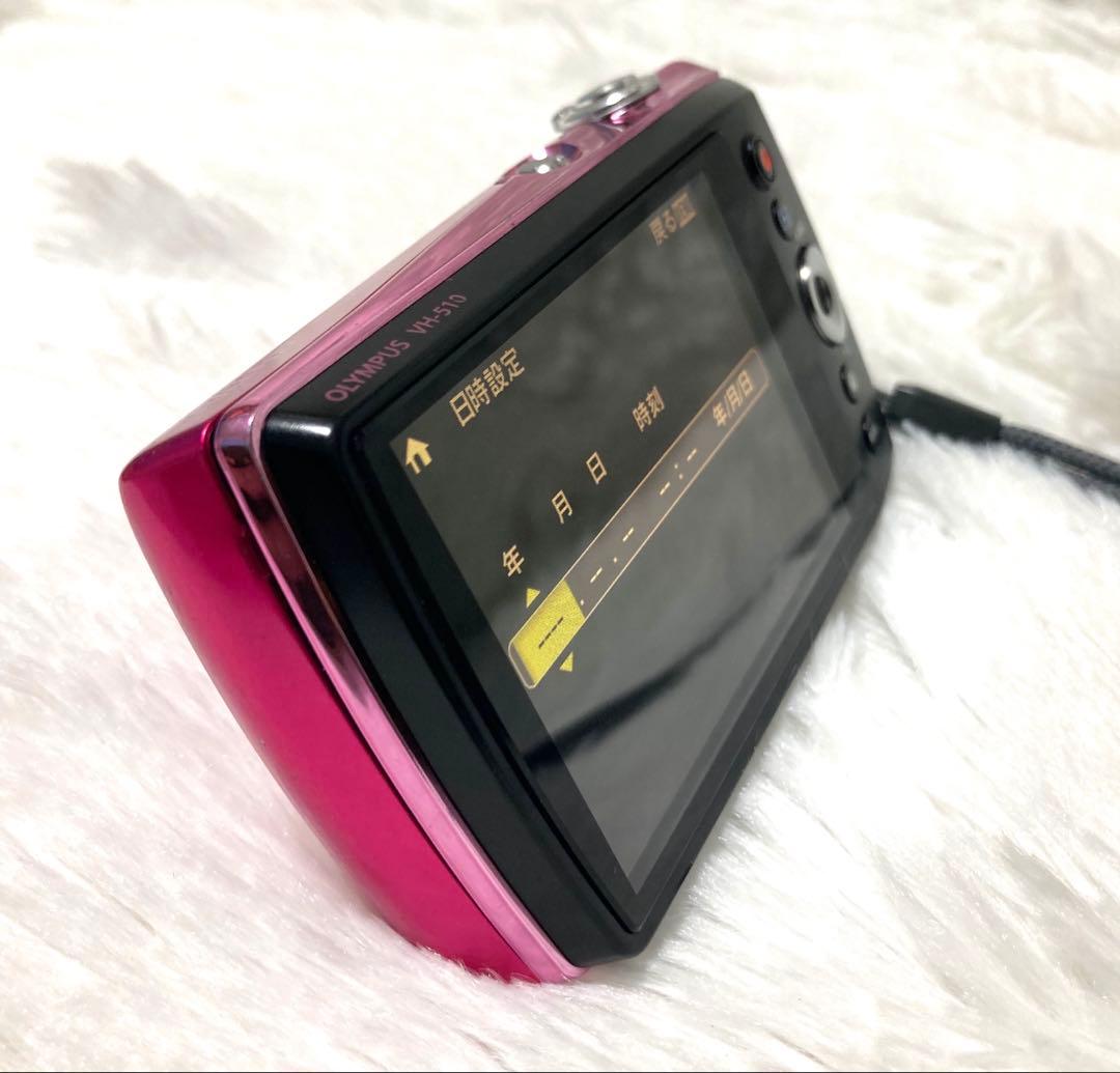 OLYMPUS オリンパス VH-510 コンデジ レトロ ピンク デジカメ