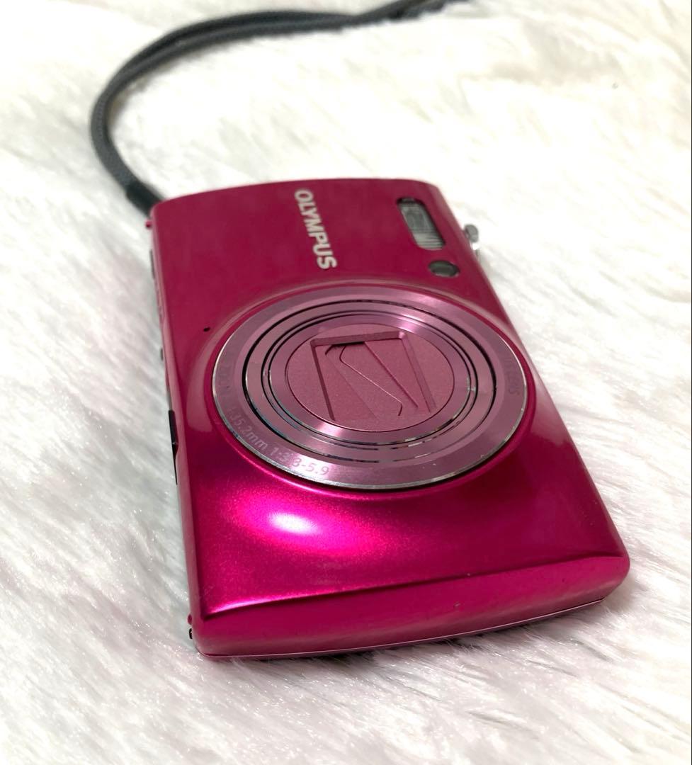 OLYMPUS オリンパス VH-510 コンデジ レトロ ピンク デジカメ