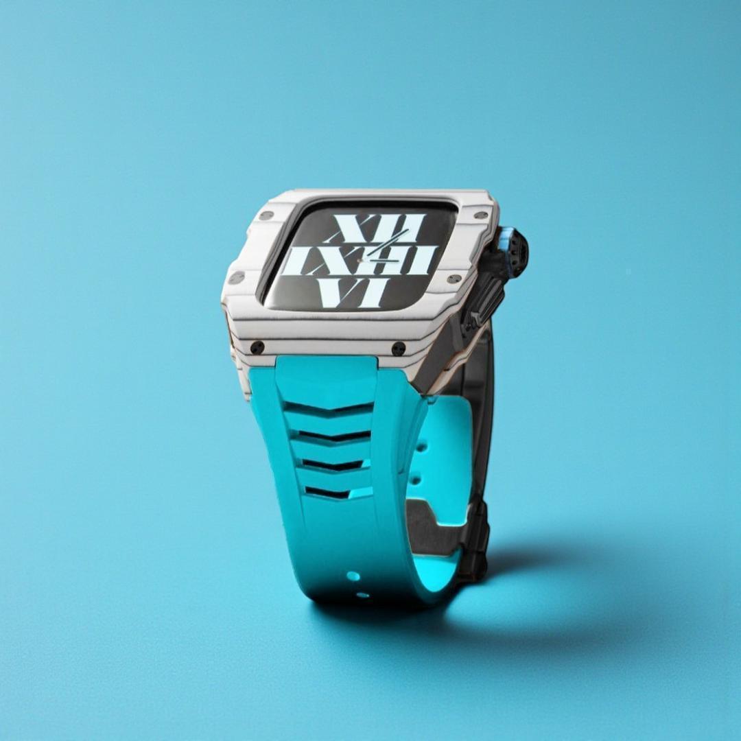 【特別価格】Applewatch Case Carbon R 44 45