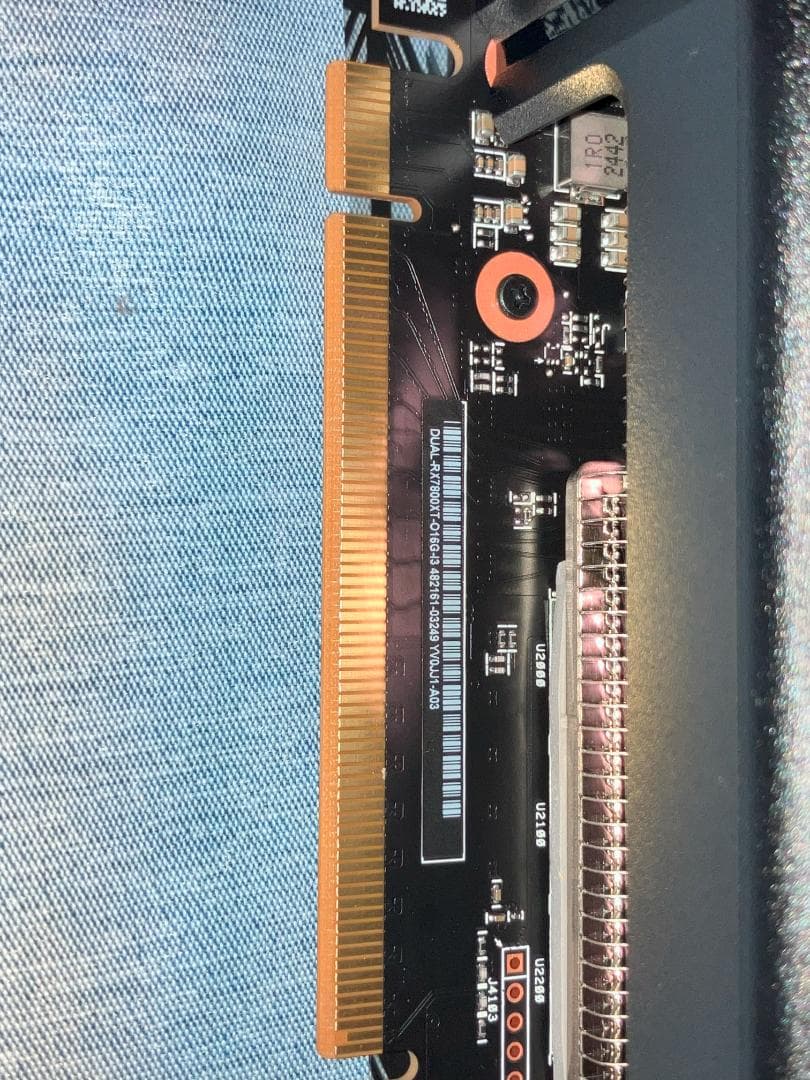 グラフィックボード・グラボ・ビデオカード ASUS DUAL RX7800XT