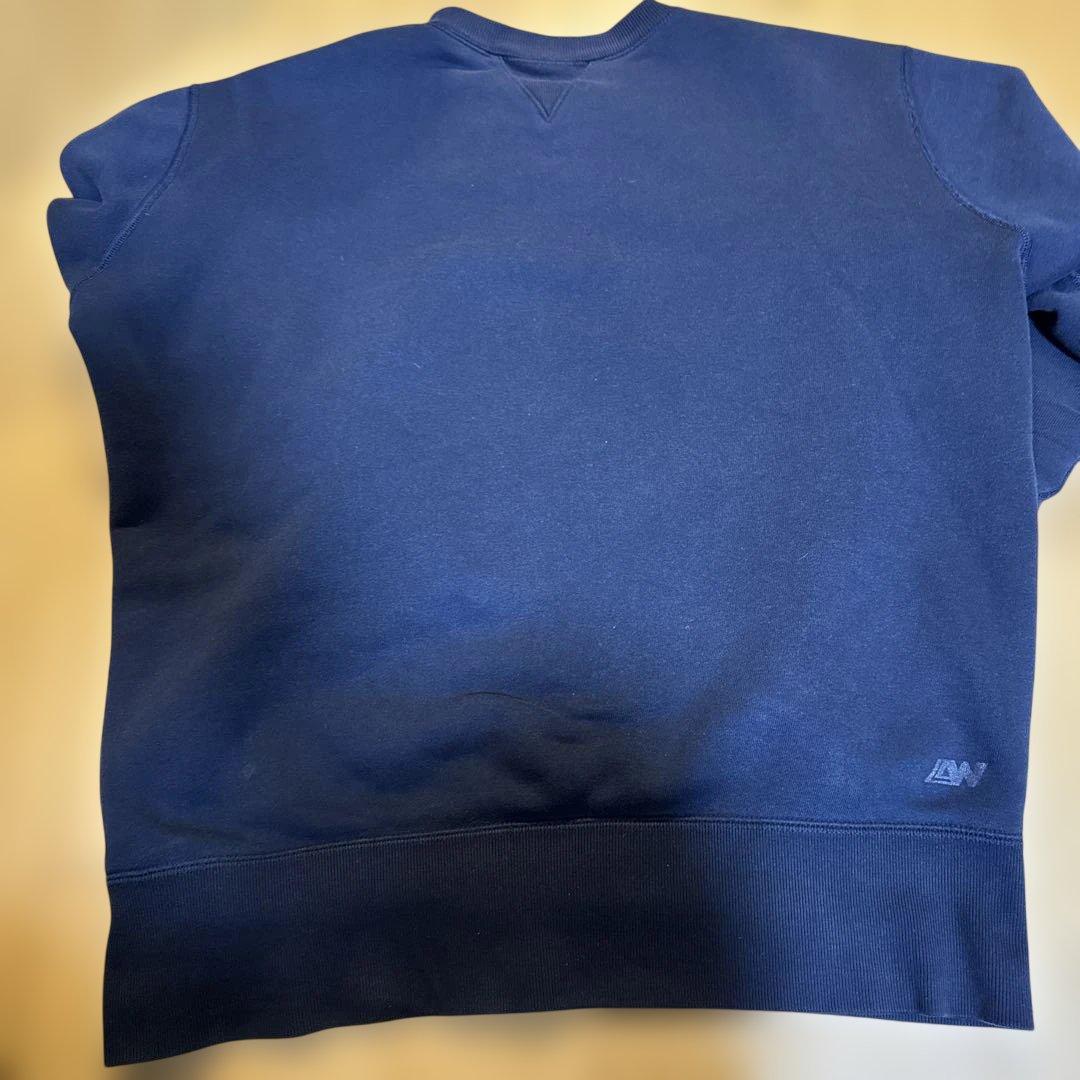 LOOPWHEELER LW01ネイビー スウェット Lサイズ