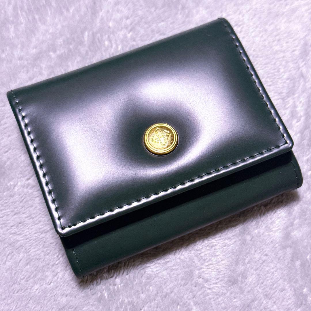 【未使用級】エッティンガー ケース 小銭入 型押し バイカラー メンズ