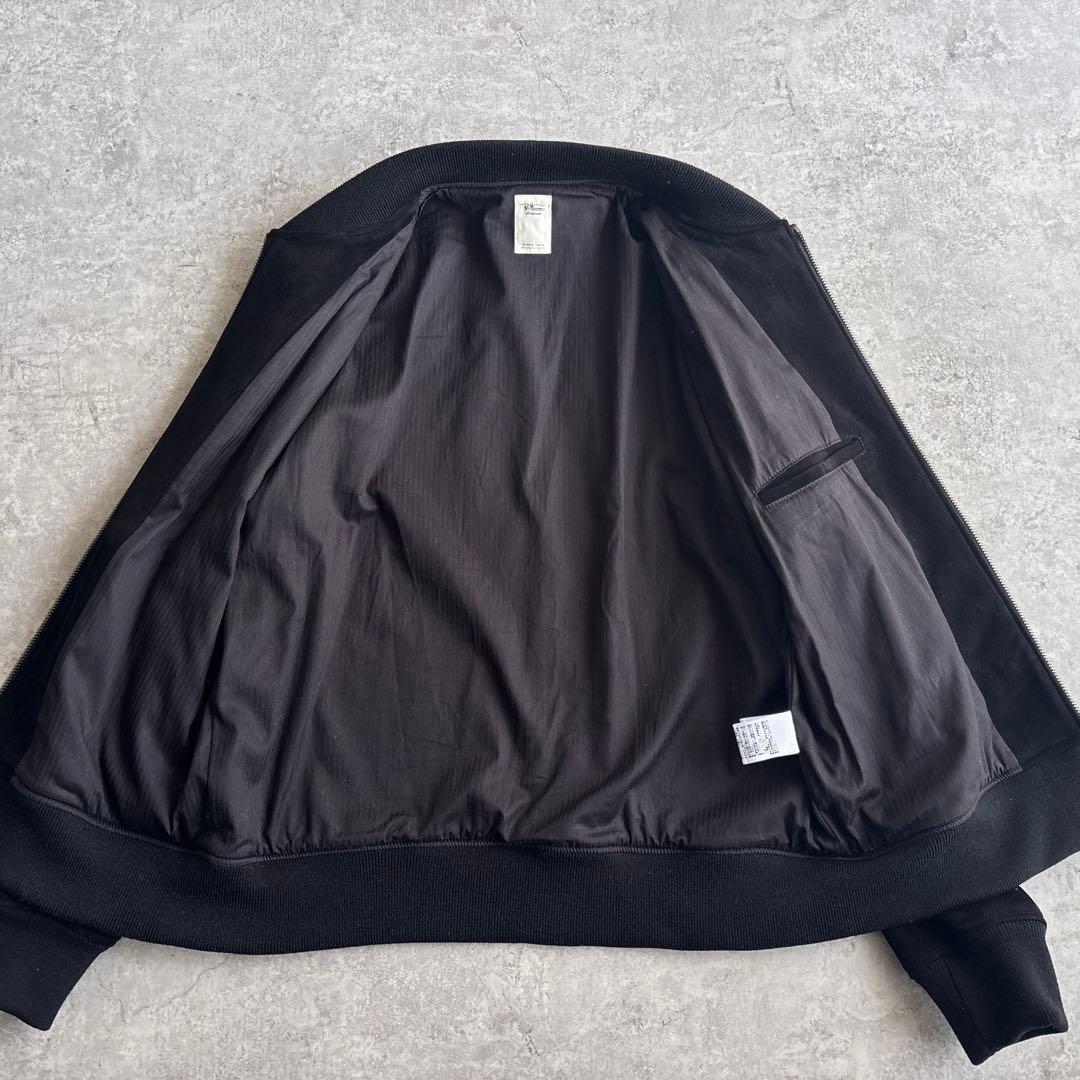 極美品■ロンハーマン 【XL】本革 スエード レザージャケット ブルゾン 黒