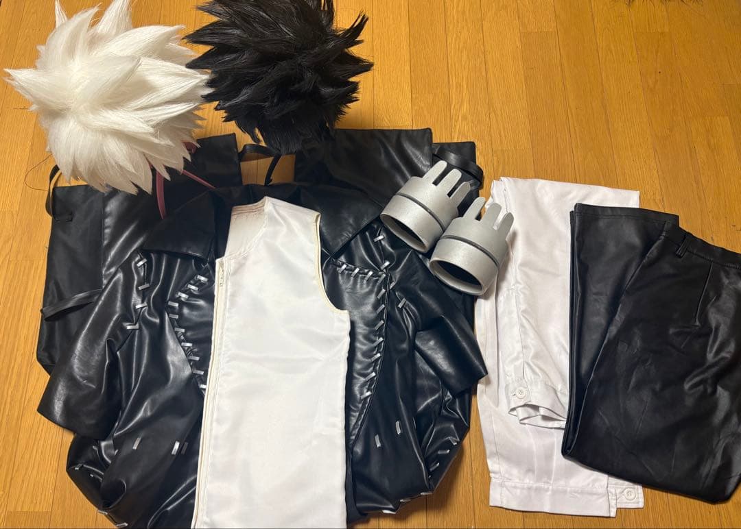 僕のヒーローアカデミア　荼毘　コスプレ 衣装 ウィッグ