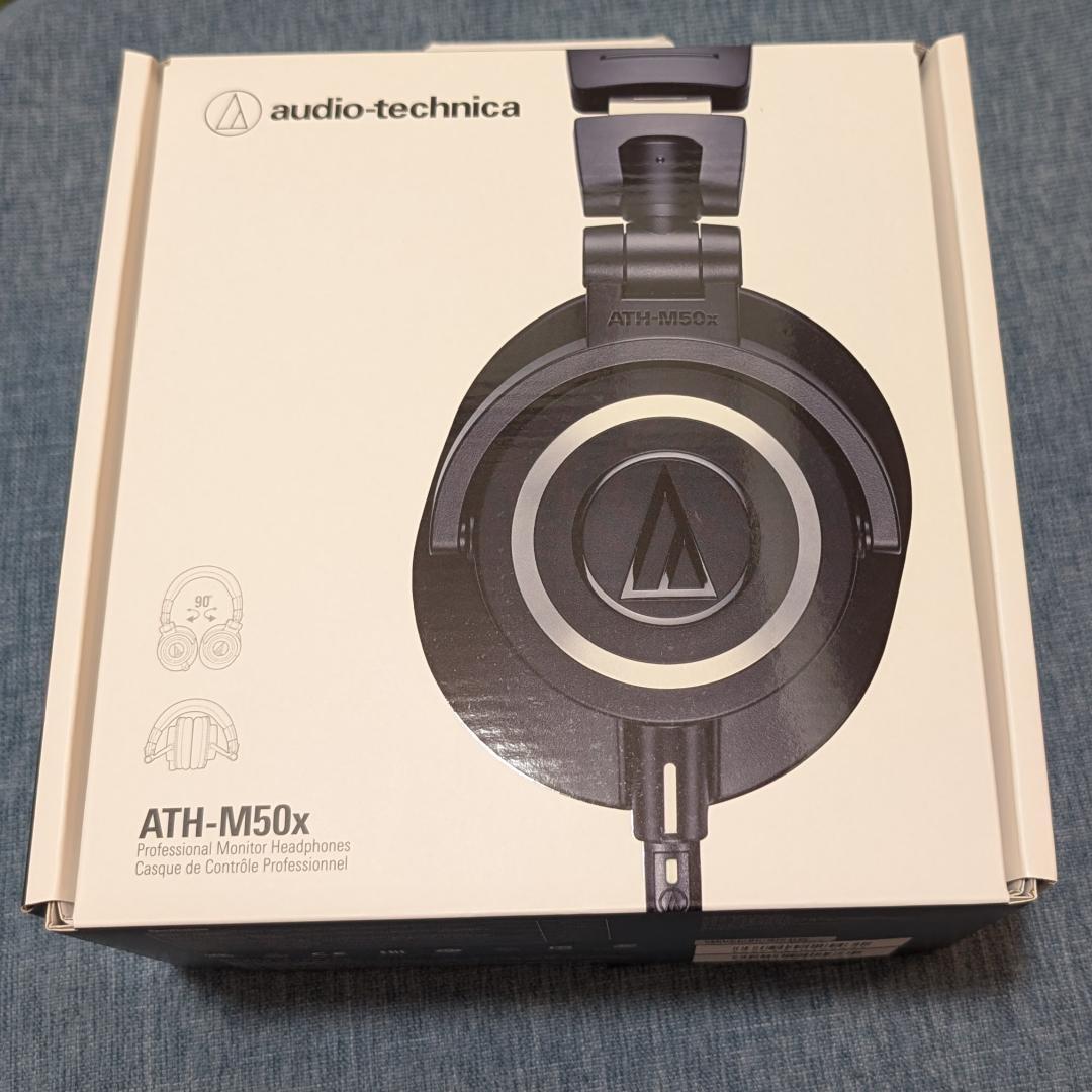 オーディオテクニカ ATH-M50x プロフェッショナルモニターヘッドホン