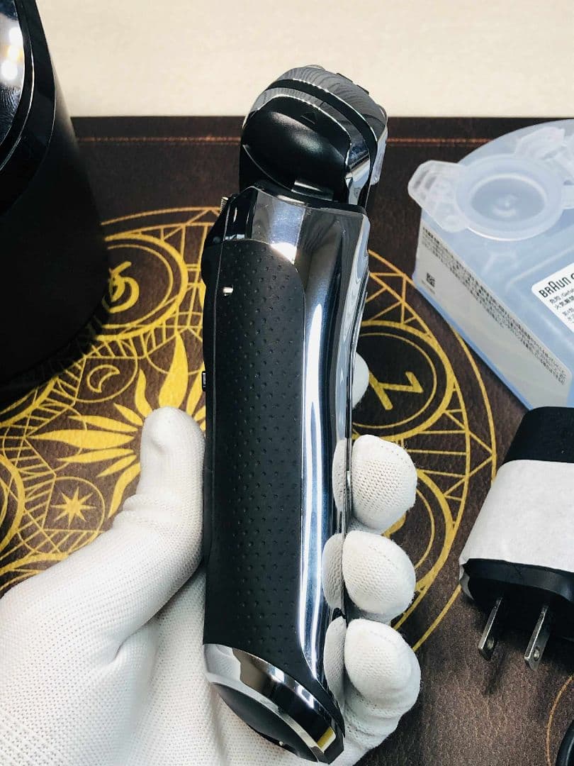 【けんと】BRAUN S9 9297ccメンズ電気シェーバー ブラウン