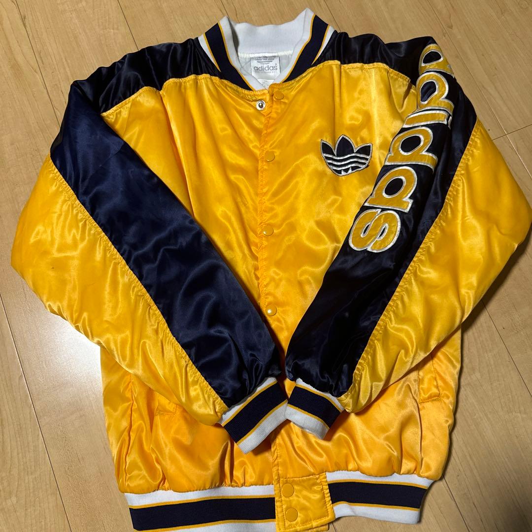 adidas ビンテージ　80's ナイロンスタジャン　RUN DMC