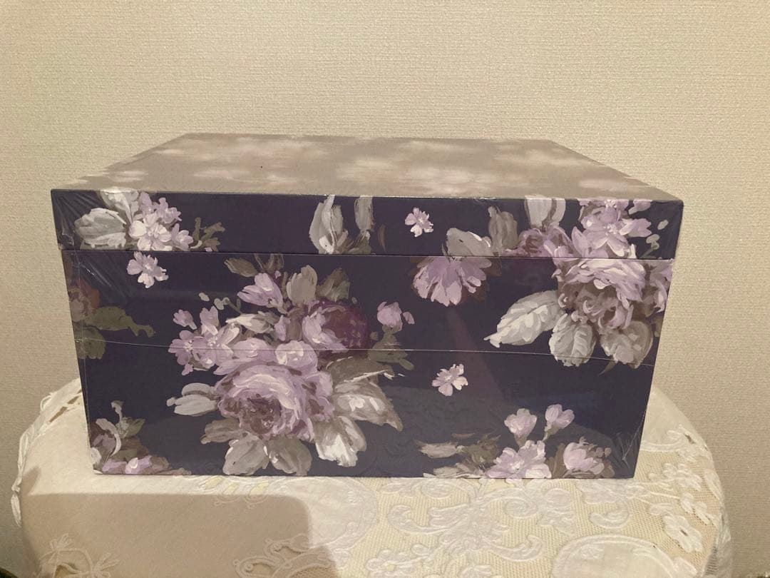 貴重☆ローラアシュレイ ストレージボックス3個セットヴィオレッタ