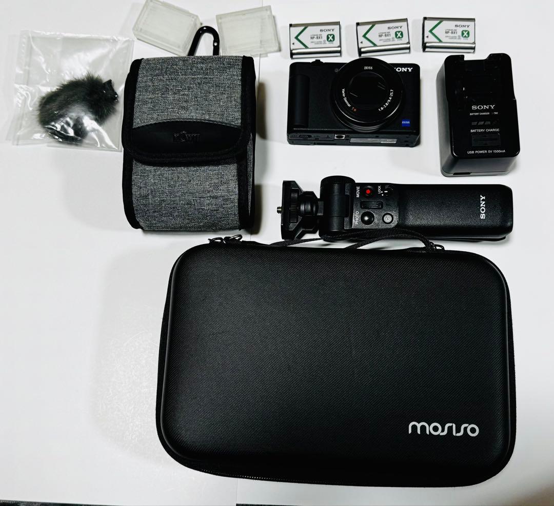 【セット商品】SONY VlogカメラZV-1 グリップ・アクセサリー付き