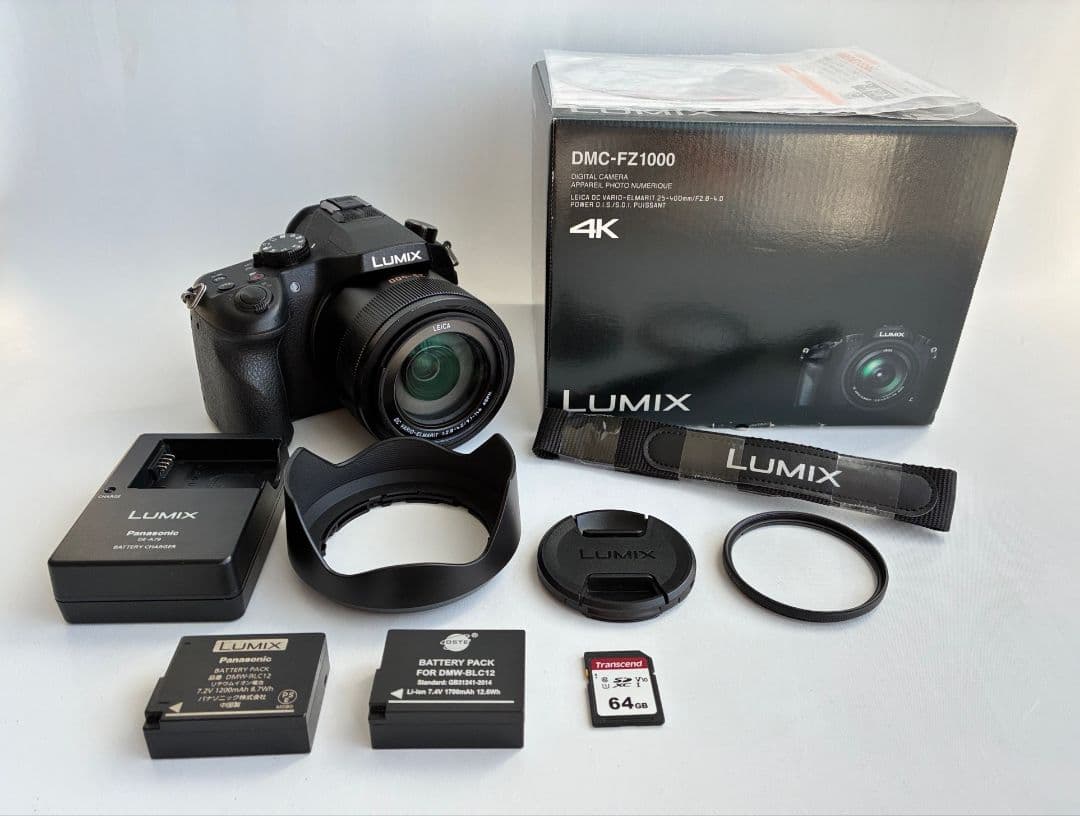 LUMIX DMC-FZ1000 4Kカメラ
