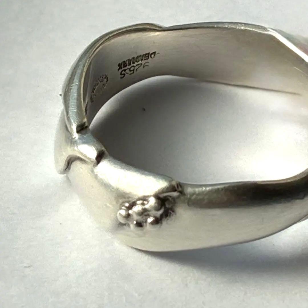 【最終価格】ジョージジェンセン 240A リング 925 約17〜18号