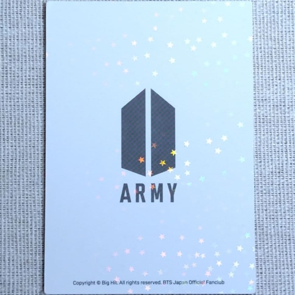 BTS SYS JPFC FC継続特典 RM トレカ