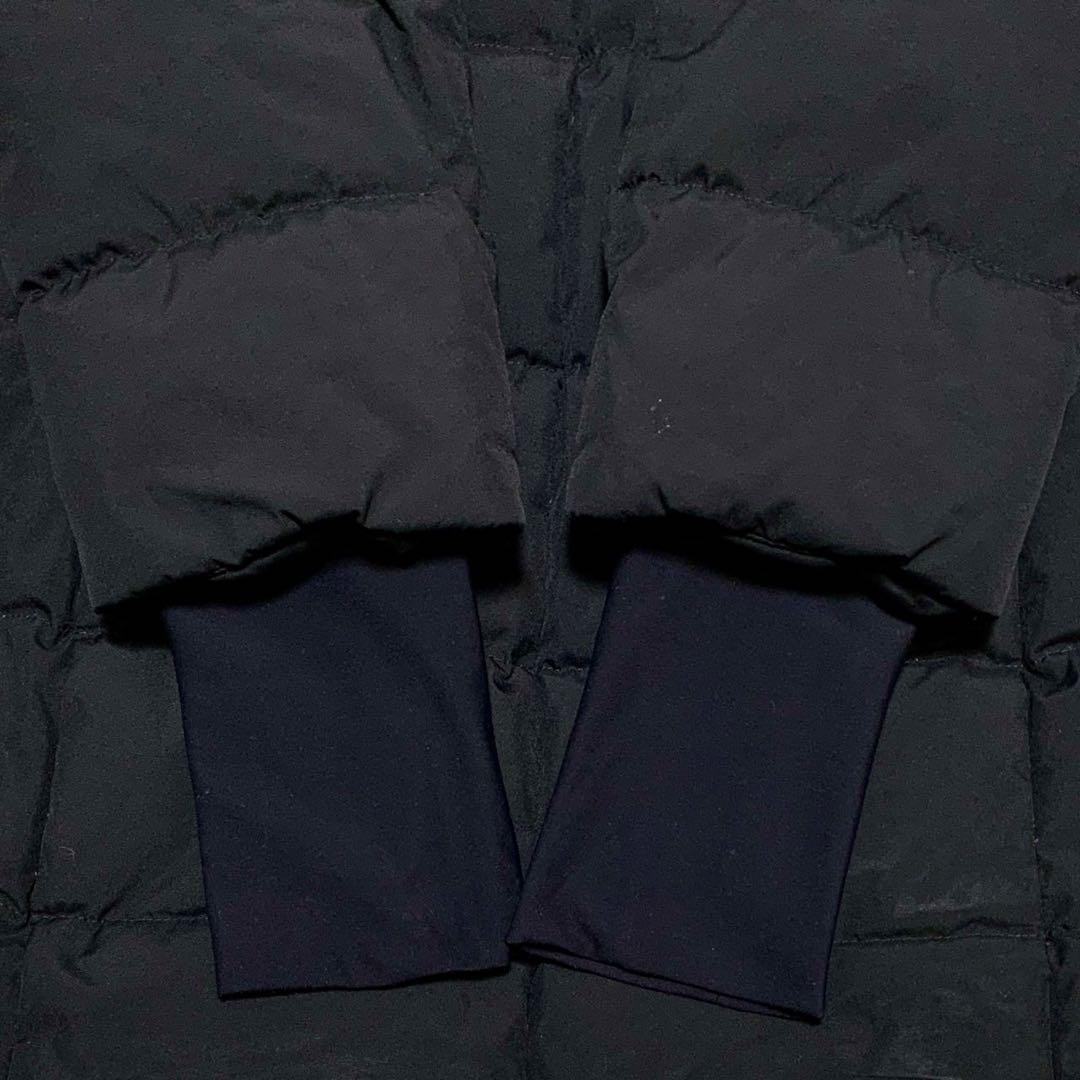 XLサイズ HERNO ヘルノ ラミナー 2way ロングダウンコートブラック