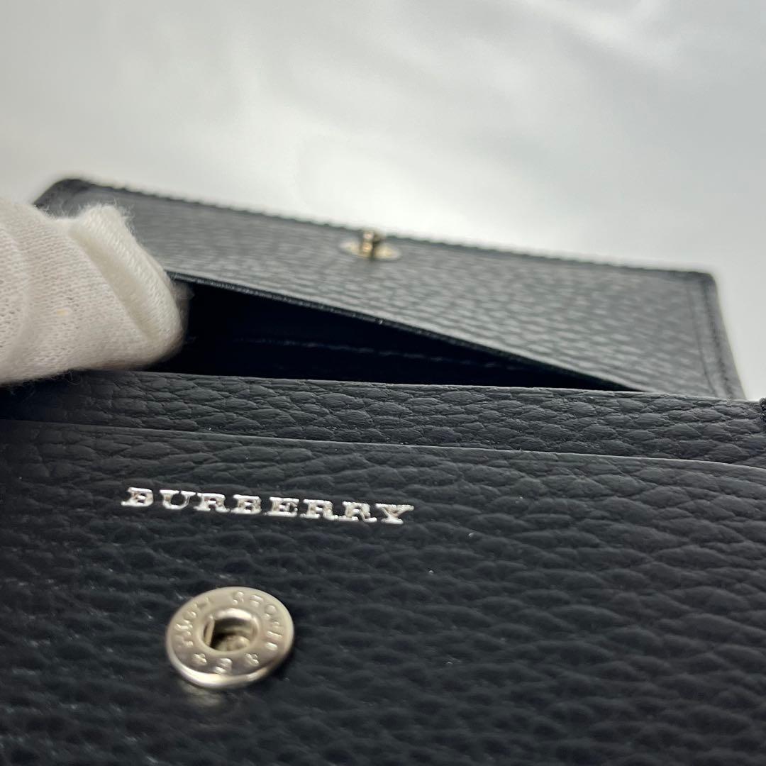 【新品・未使用】BURBERRY ブラック ケース 名刺入れ　小銭入れ