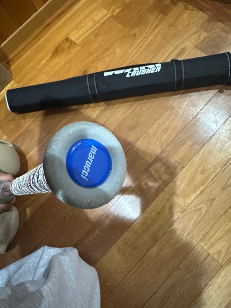 marucci ワニクラッシャーパワー 青ワニ ジュニア 80cm新品ケース付