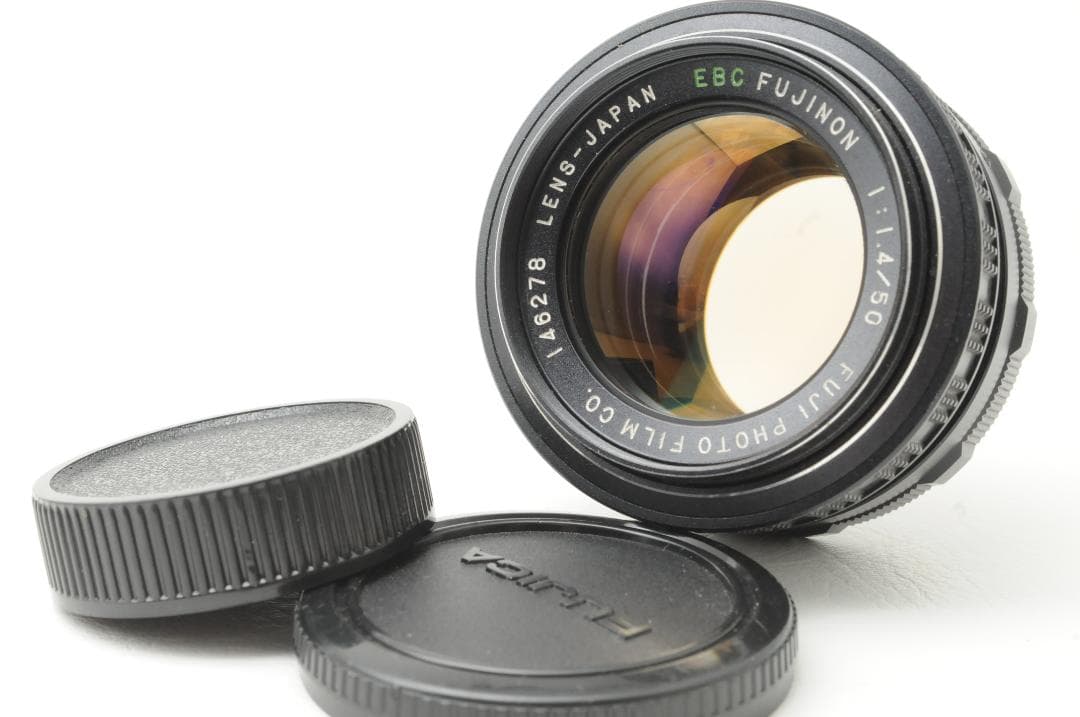 FUJI PHOTO EBC FUJINON 50mm F1.4 M42マウント