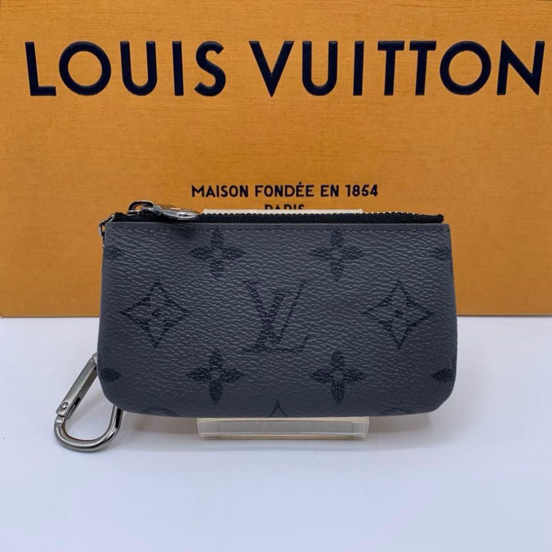 【極美品】ルイヴィトン ポシェットクレ キーケース　ケース　エクリプス