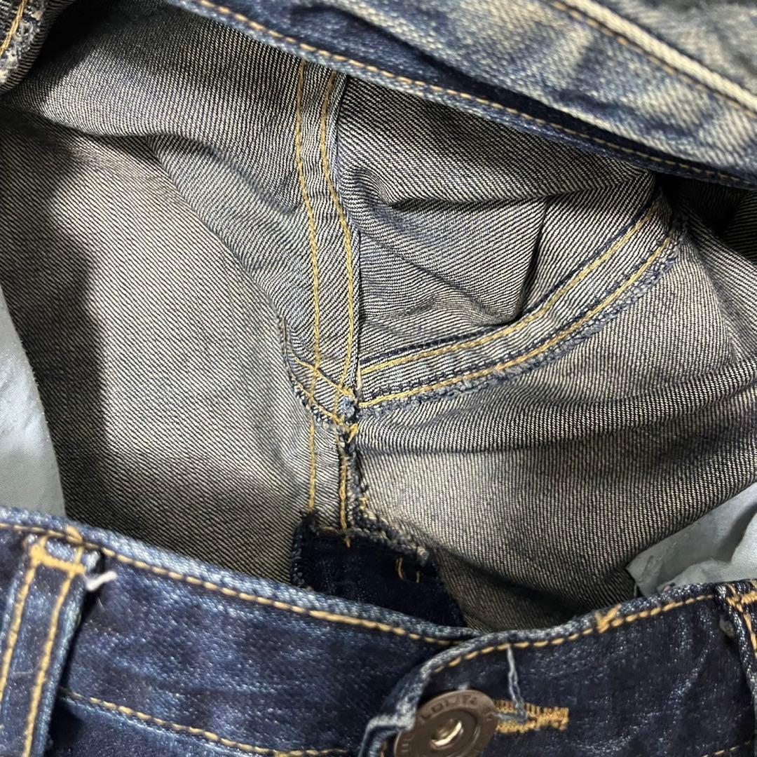 LOLITA JEANS　奈良美智　ジーパン　デニム　サガラ刺繍　インディゴ