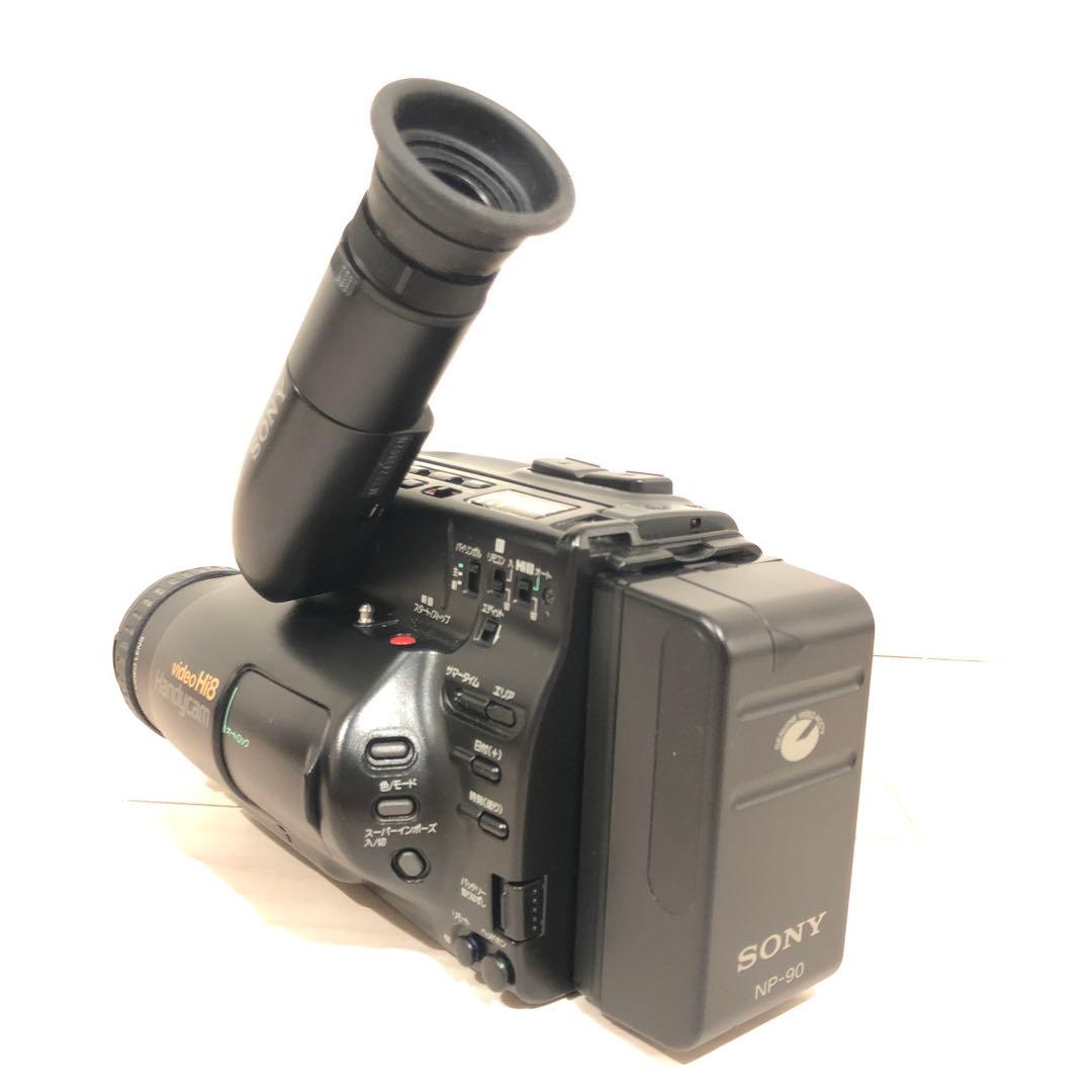 【希少・美品・動作確認済】SONY CCD-TR705 Hi8 Handycam