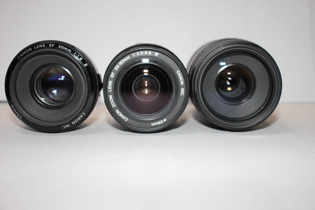 一眼レフカメラ/canon kiss x10 標準&望遠&単焦点レンズセット