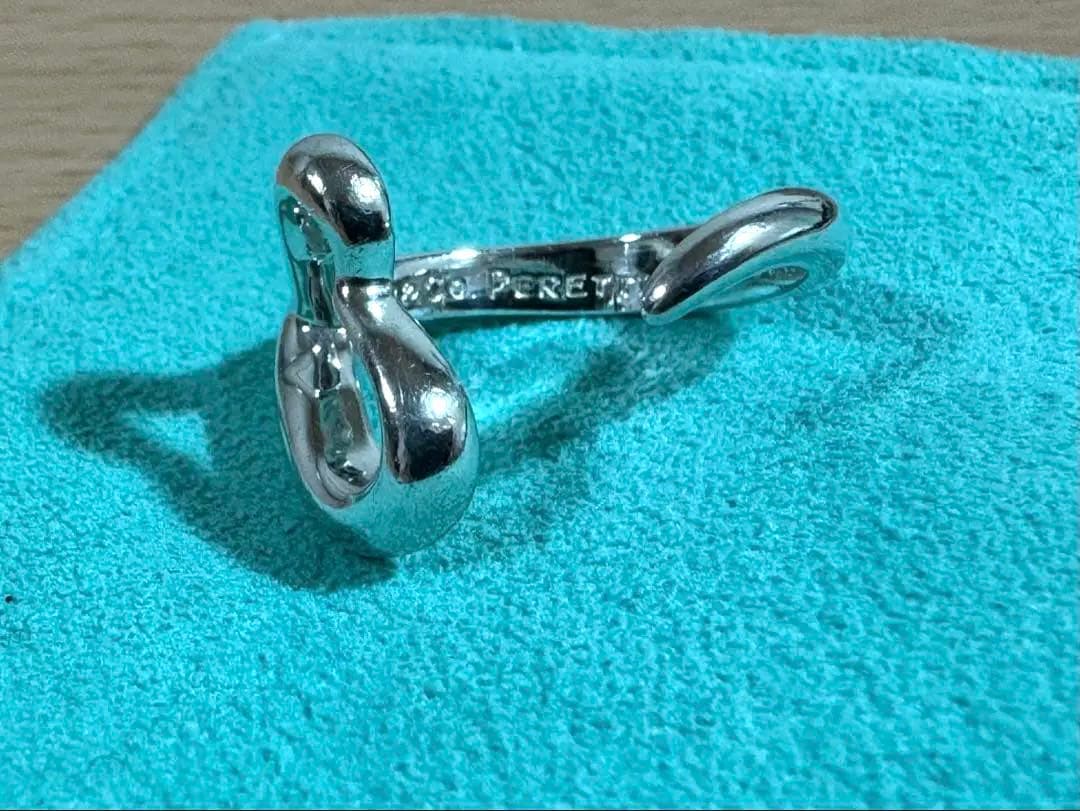 ティファニー オープンハートリング 13号　SV925