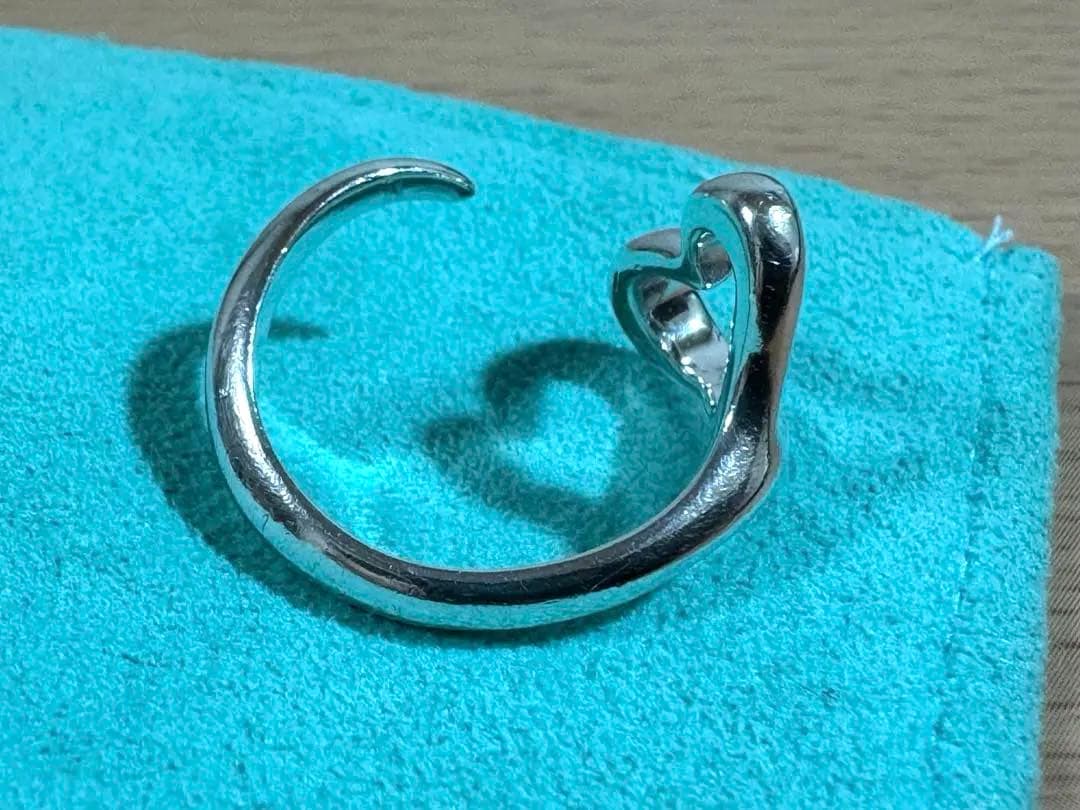 ティファニー オープンハートリング 13号　SV925