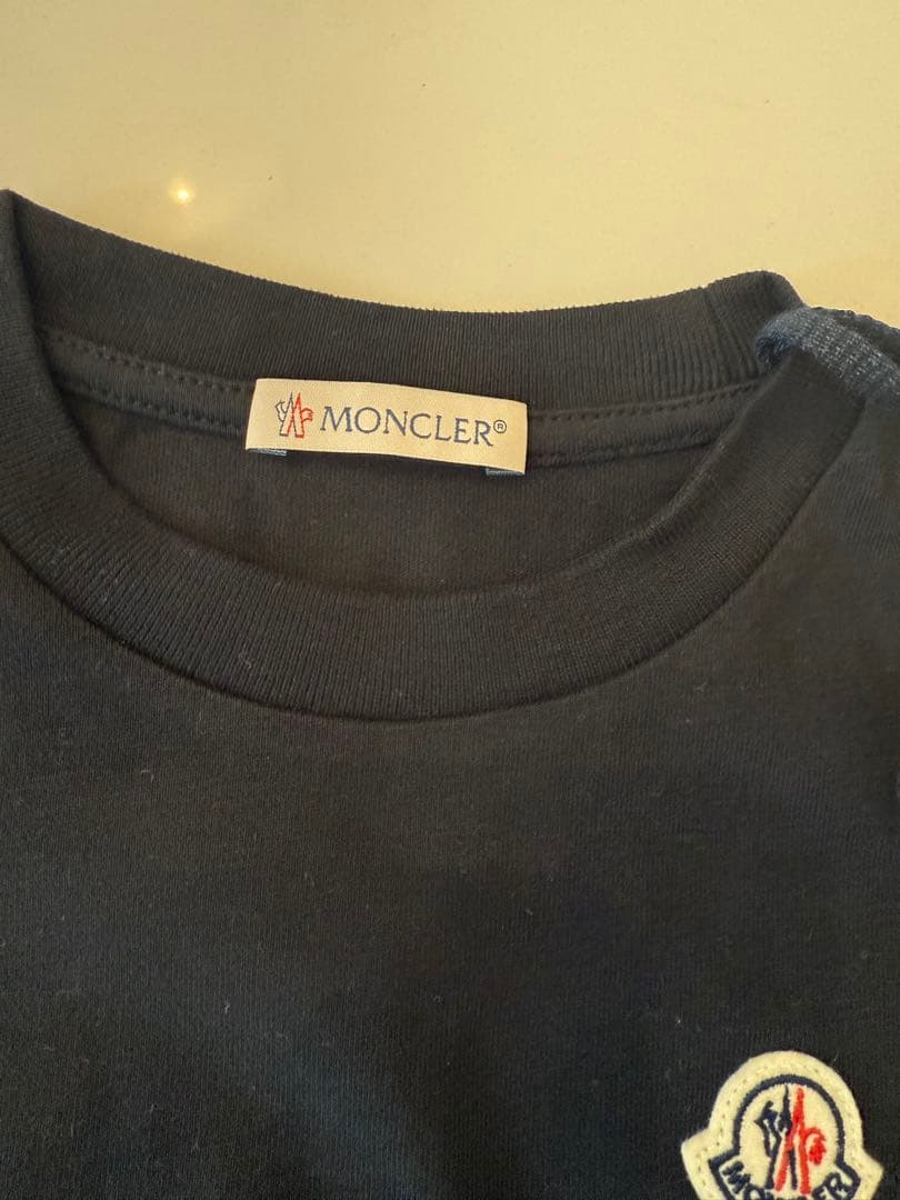 新品　MONCLER MAGLIA T-SHIRT ブラック TG 4A