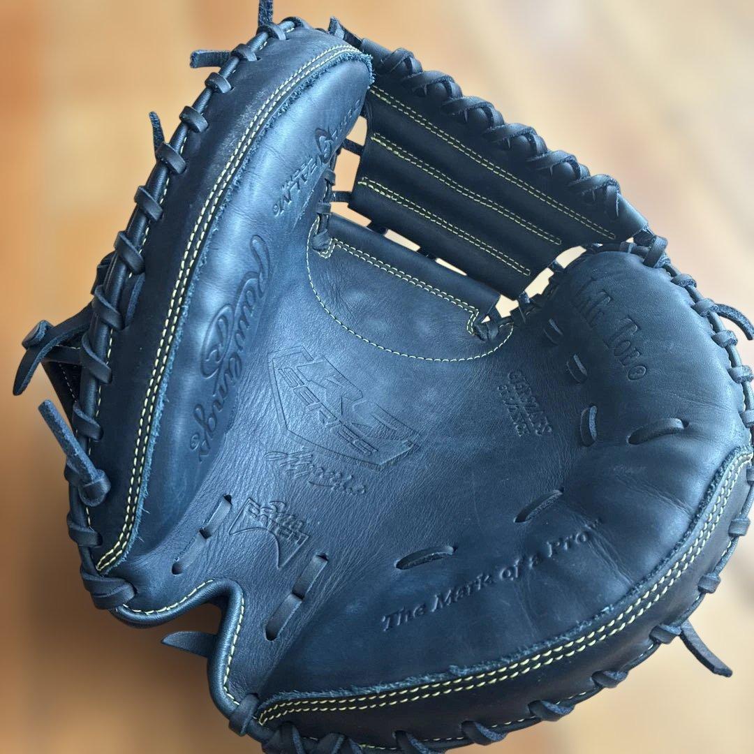 Rawlings 軟式用キャッチャーミットネイビー