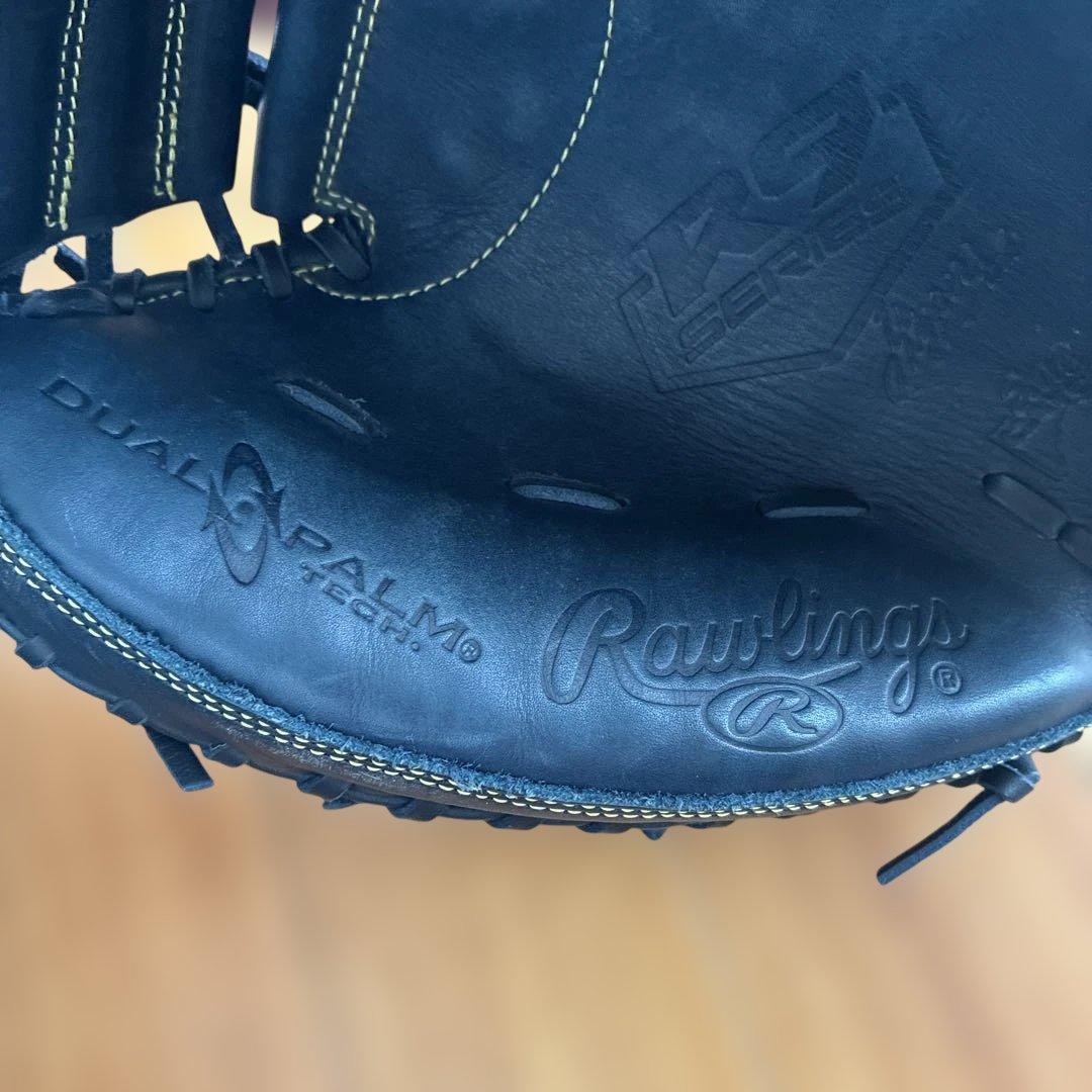 Rawlings 軟式用キャッチャーミットネイビー
