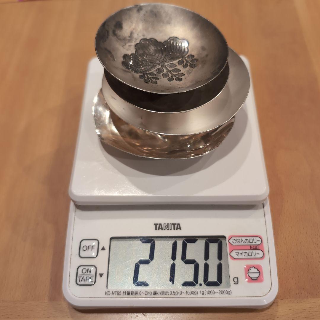 銀杯 4点 215g ジャンク