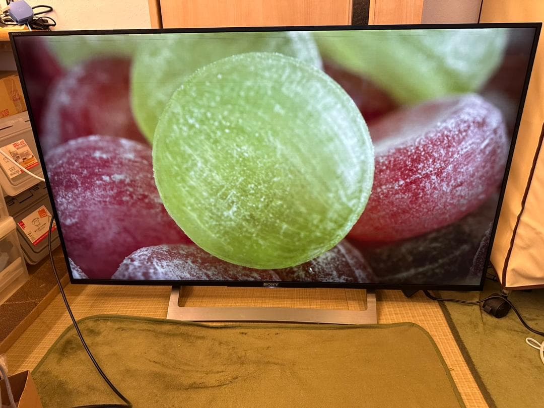 スマートテレビ　4K対応！SONY ソニー　KJ-49X8300D　少々訳が美品
