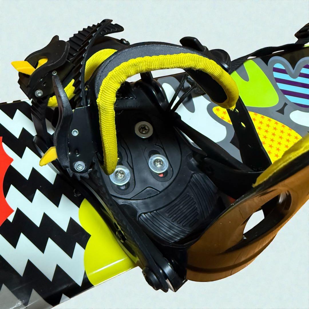 キッズ用スノーボード3点セット 100cm ブーツ23cm