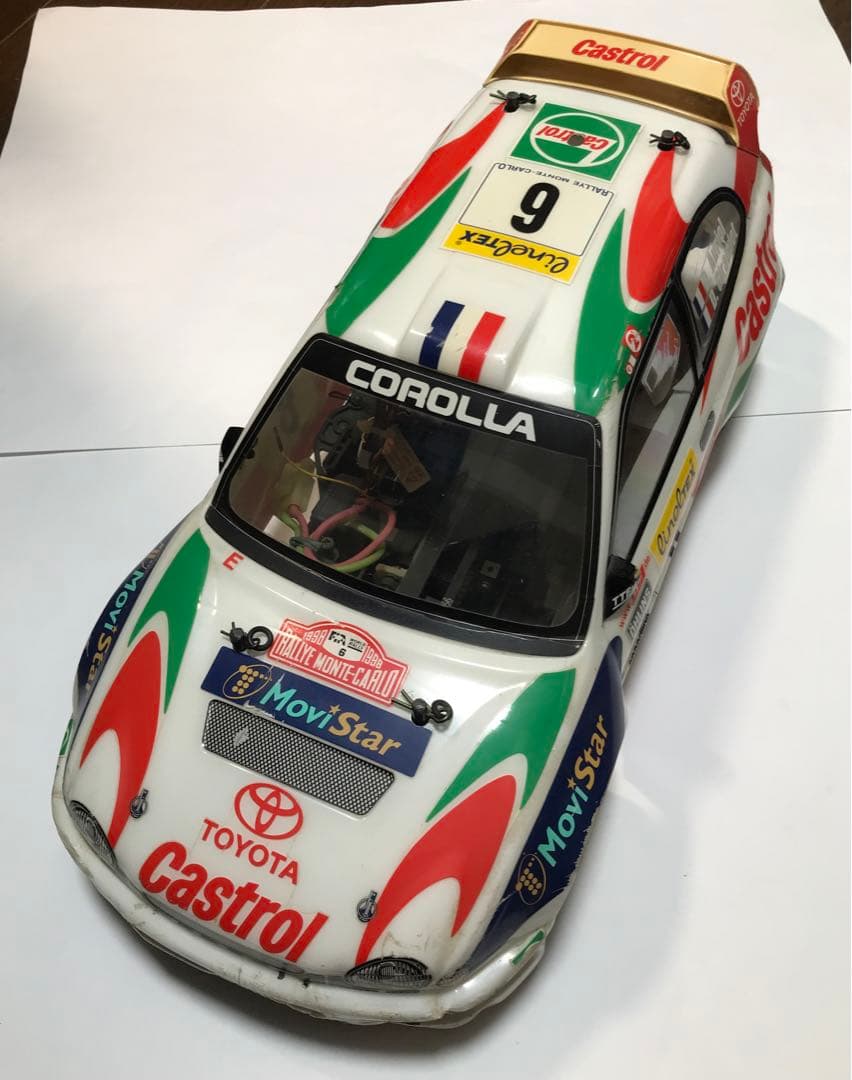 タミヤラジコン　旧車　TOYOTAラリーカー　　説明必読