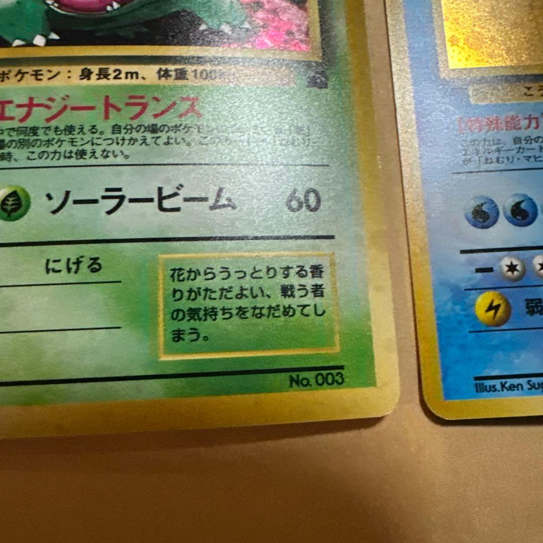 旧裏 フシギバナ カメックス イントロパック