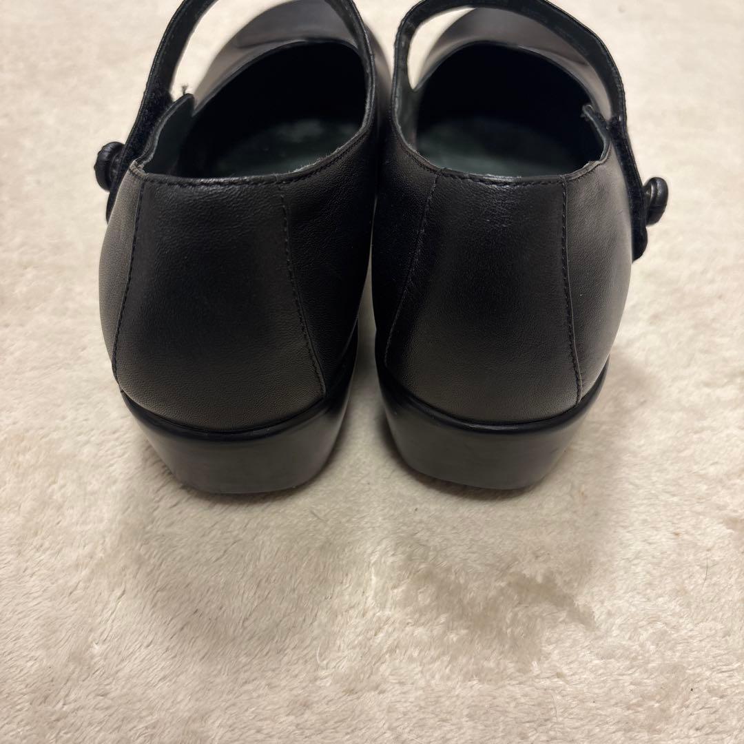 美品⭐️dansko メリージェーン レザー パンプス 厚底　ブラック　38