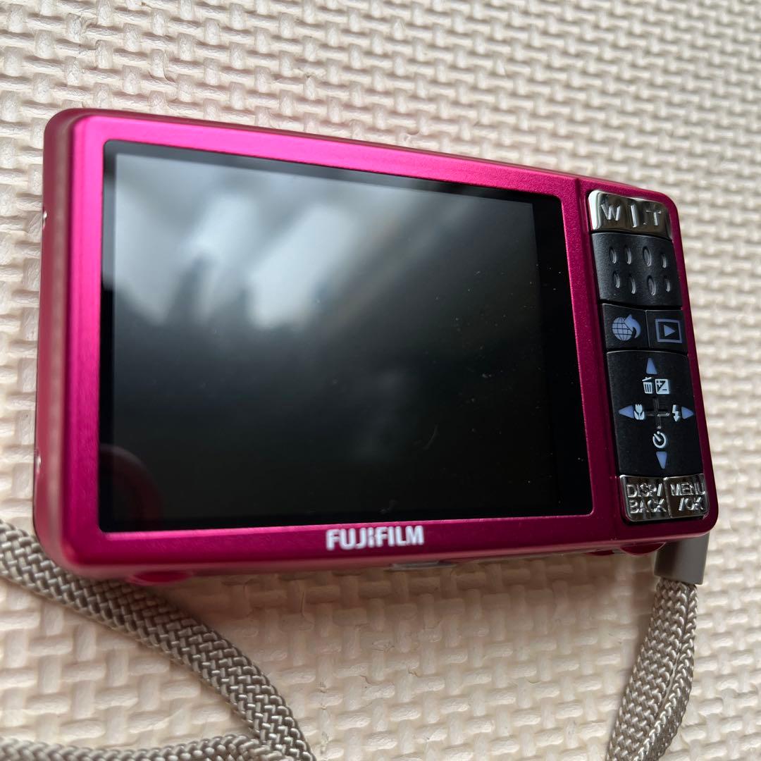 FINEPIX デジタルカメラ　ピンク　ケース付き