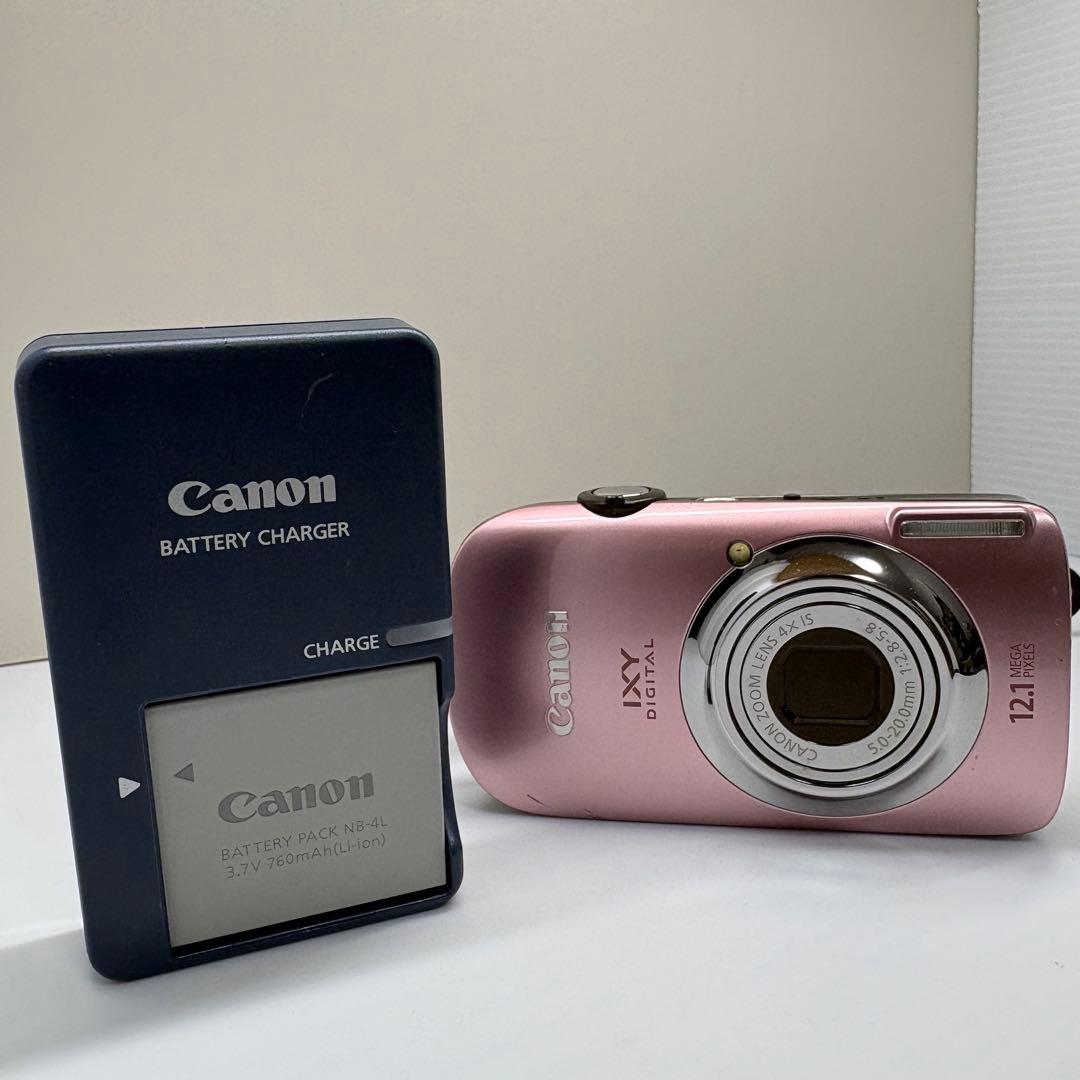 2756 Canon キャノン IXY 510 IS ピンク デジタルカメラ