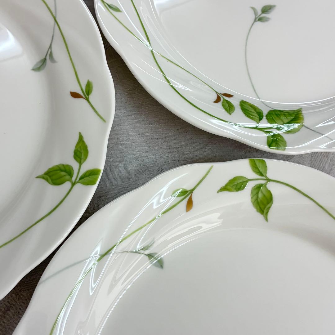 人気【NARUMI】ナルミ レモンバーム ディナープレート 27cm 5枚セット