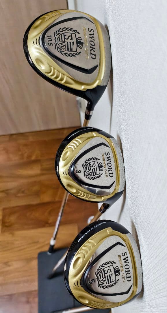 週末セール カナタ Sword Sniper589 ドライバー&3W&5W